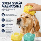Cepillo dispensador de Champú para mascotas